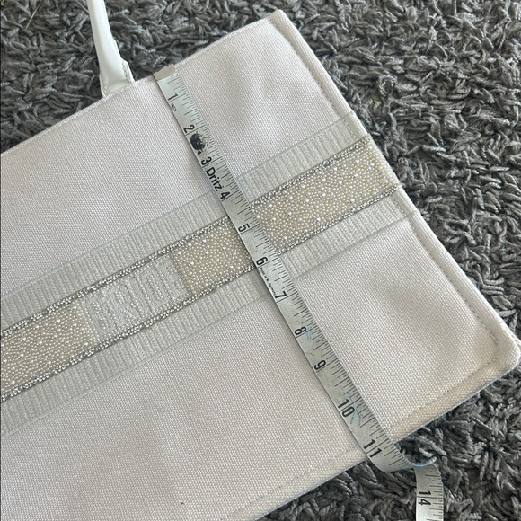 Betsey Johnson BRIDE Fabric Tote Bag White - Picture 10 of 13